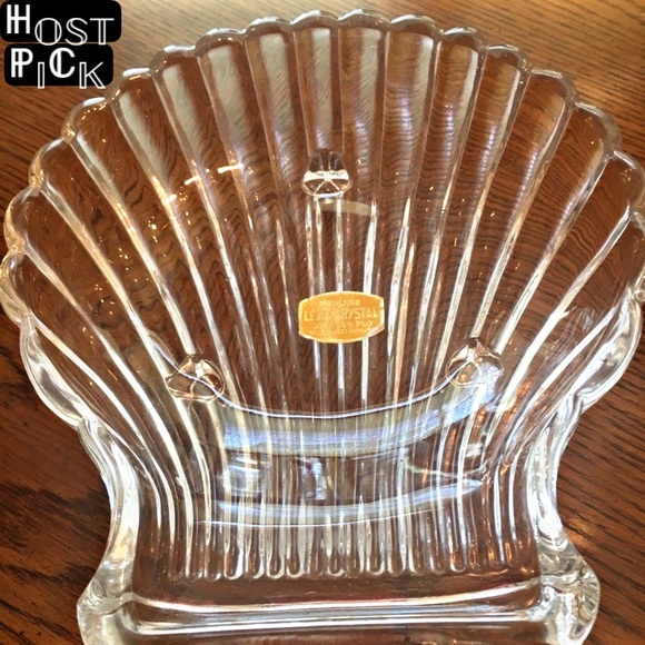 RARE! Handcut 24% Pbo Lead Crystal Candy Dish - Picture 1 of 6